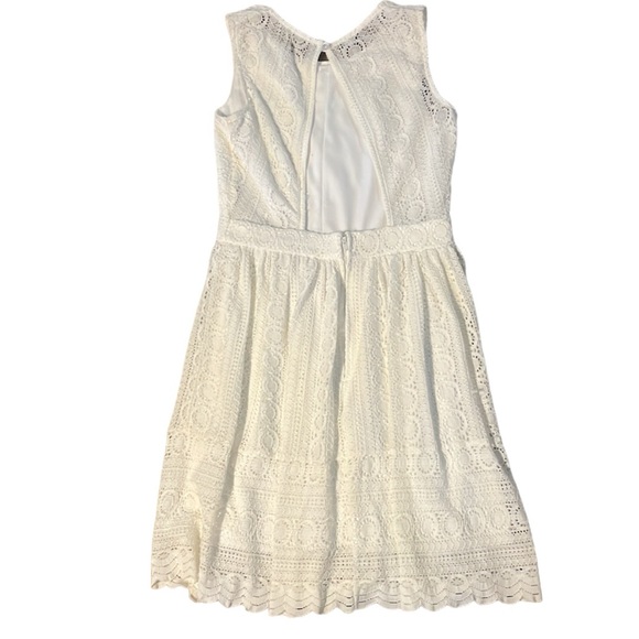 Altar D State  Sleeveless Open Back Lace Eyelet - Picture 3 of 8